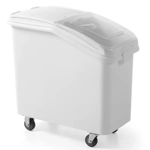 Voedseltrolley | Kunststof | 98L | Wielen (Geremd) | Incl. Schep | 394x755x735(h)mm