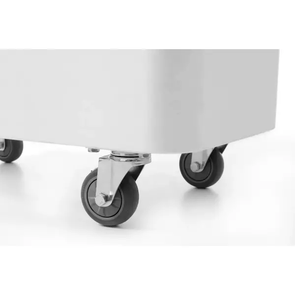 Voedseltrolley | Kunststof | 98L | Wielen (Geremd) | Incl. Schep | 394x755x735(h)mm