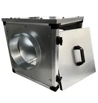 CombiSteel Ventilator In Box | Dubbelwandig | 6.800m3/h | Ø400mm | 8.4A | 1.1kW | 230V | 750x750x750(h)mm