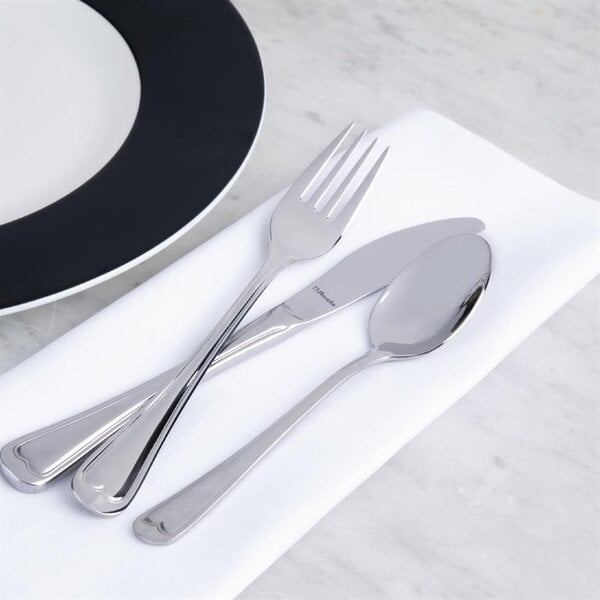 Tafelmessen | ELEGANCE | RVS | 12 Stuks | Lengte 215mm