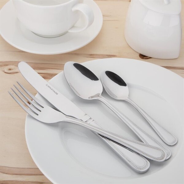 Dessertlepels | BEAD | RVS | 12 Stuks | Lengte 185mm