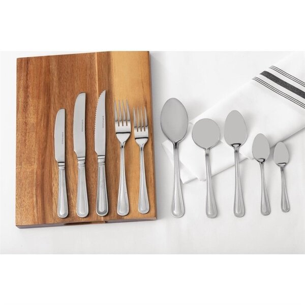 Dessertlepels | BEAD | RVS | 12 Stuks | Lengte 185mm