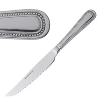 Olympia Steakmessen | BEAD | RVS | 12 Stuks | Lengte 225mm 