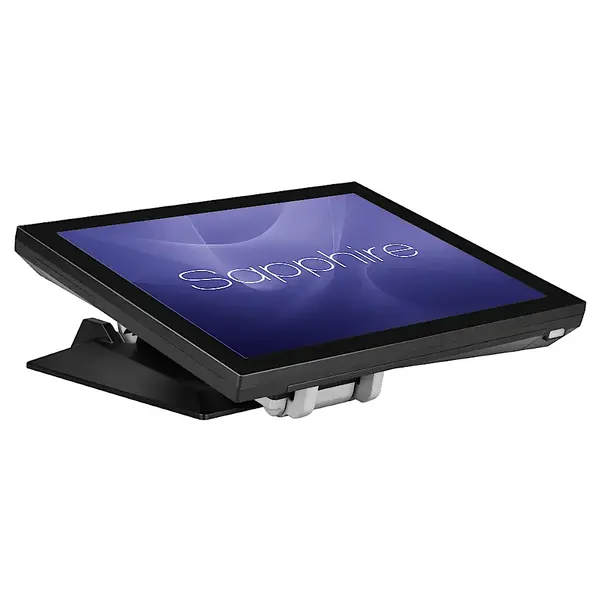 Kassa | SAPPHIRE | Touchscreen | 15" Display | Optioneel Klantendisplay | Wit/Zwart | 352x225x363(h)mm