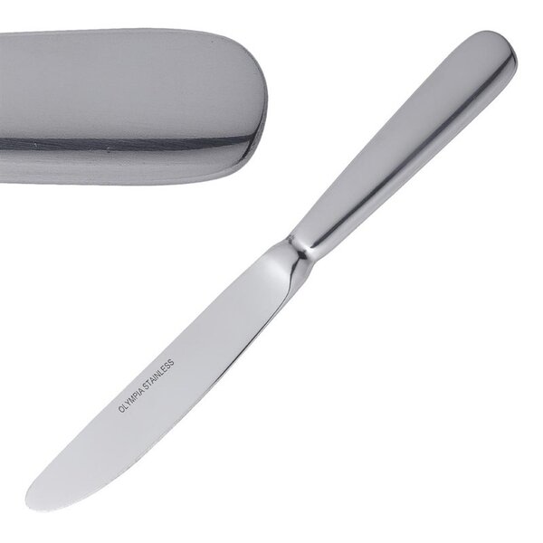 Dessertmessen | BAGUETTE | RVS | 12 Stuks | Lengte 205mm