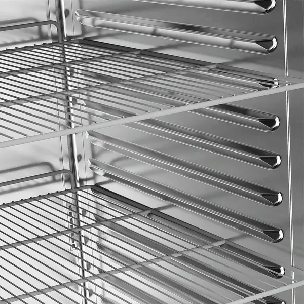 Vrieskast | GastroLine | 1400L (2/1 GN) | RVS | -15°C/-25°C | Geforceerd | Wielen (Geremd) | 1358x856x2145(h)mm