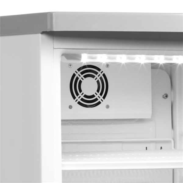 Drankenkoeling | 92L | Wit/Grijs | +2°C/+10°C | Statisch + Ventilator | 503x567x775(h)mm