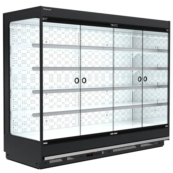Wandkoeling | TAIGA | Externe Koelunit (Exclusief) | Open/Deuren | Div. Kleuren/Opties | 5/6 Niveaus | Koppelbaar | Diepte 1000mm | Div. Breedten/Hoogten