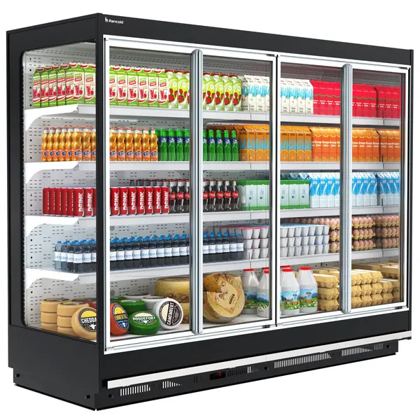 Wandkoeling | TAIGA | Externe Koelunit (Exclusief) | Open/Deuren | Div. Kleuren/Opties | 5/6 Niveaus | Koppelbaar | Diepte 1100mm | Div. Breedten/Hoogten