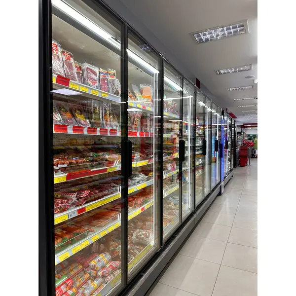 Wandkoeling | STERNA | -1°C/+5°C | Geforceerd | Open/Deuren | Div. Kleuren/Opties | 5/6 Niveaus | Koppelbaar | Diepte 745mm | Div. Breedten/Hoogten