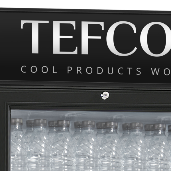 Drankenkoeling | SERIE SCU | 372L | Wit/Zwart | +2°C/+10°C | Statisch + Ventilator | Wielen | 595x640x1980(h)mm