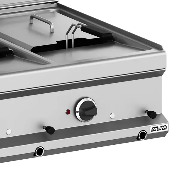 Friteuse | MAGISTRA 700 | Elektrisch | 12+12L | 100°C/200°C | 18kW (400V) | Aftapkranen | 700x714x250(h)mm