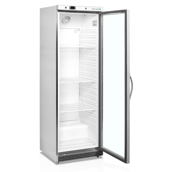 Koelkast | SERIE U | 374L | RVS | +2°C/+10°C | Statisch + Ventilator | Wielen | 600x585x1855(h)mm