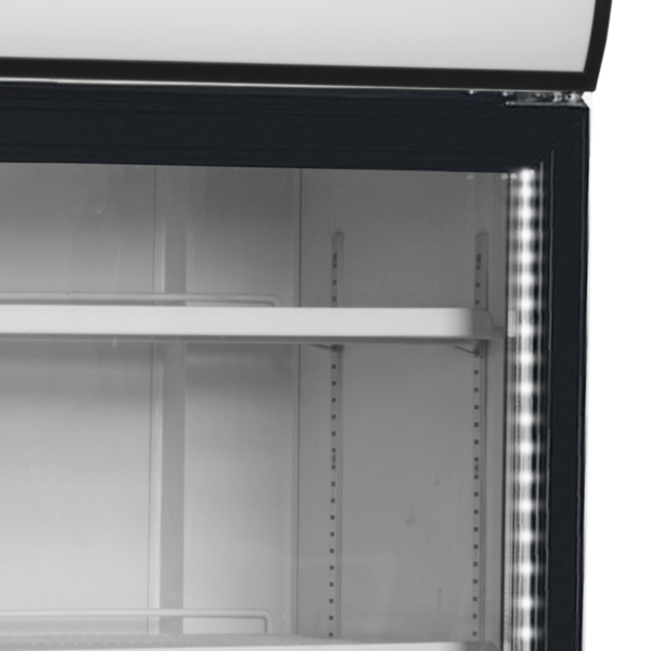 Koelkast | SERIE FSC | 796L | Wit/Zwart | +2°C/+10°C | Geforceerd | Draaideuren | Wielen | 1000x790x2000(h)mm