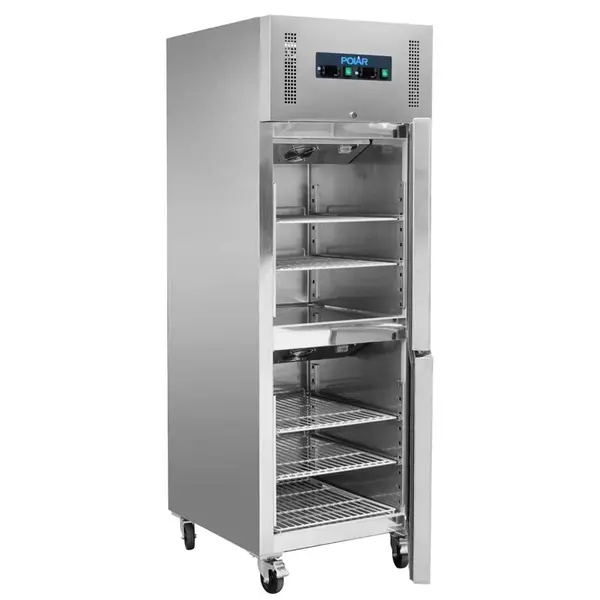 Koel-/Vrieskast | U-SERIE | 2x 300L (2/1 GN) | RVS | -18°C/-22°C & +2°C/+8°C | Geforceerd | 2 Zones (Apart Instelbaar) | 680x810x2000(h)mm