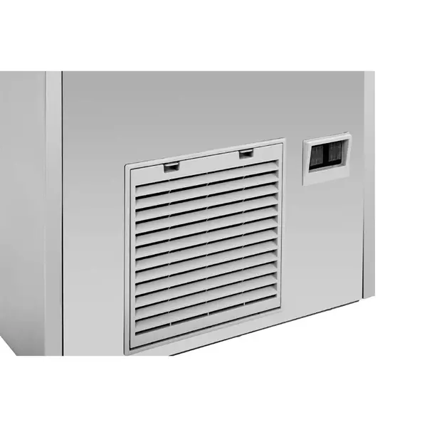 IJsblokjesmachine | U-SERIE | Volle Blokjes (18g) | 47kg/24u | Bunker 28kg | Luchtgekoeld | Afvoerpomp | 500x580x800(h)mm