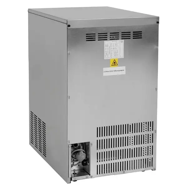 IJsblokjesmachine | U-SERIE | Volle Blokjes (18g) | 47kg/24u | Bunker 28kg | Luchtgekoeld | Afvoerpomp | 500x580x800(h)mm