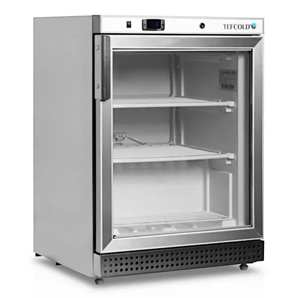 Vrieskast | SERIE U | 200L | RVS | -10°C/-24°C | Statisch | Wielen | 600x585x855(h)mm