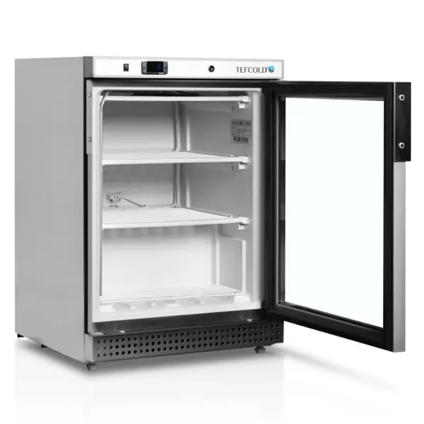 Vrieskast | SERIE U | 200L | RVS | -10°C/-24°C | Statisch | Wielen | 600x585x855(h)mm