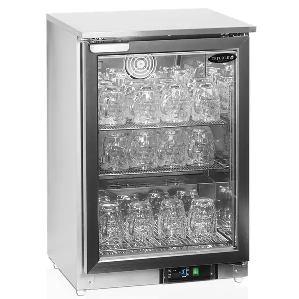 Glasbevriezer | 112L | RVS | -2°C/-15°C | Geforceerd | 595x525x875(h)mm