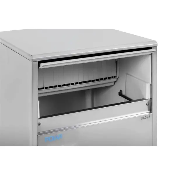 IJsblokjesmachine | U-SERIE | Volle Blokjes (18g) | 21kg/24u | Bunker 4kg | Luchtgekoeld | 355x435x590(h)mm