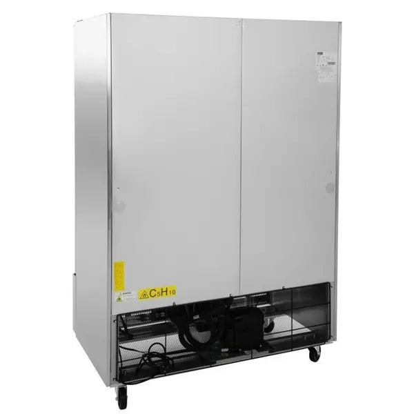 Vrieskast | 960L | RVS | -10°C/-20°C | Geventileerd | 0.7kW | Wielen (Geremd) | 1340x710x2010(h)mm