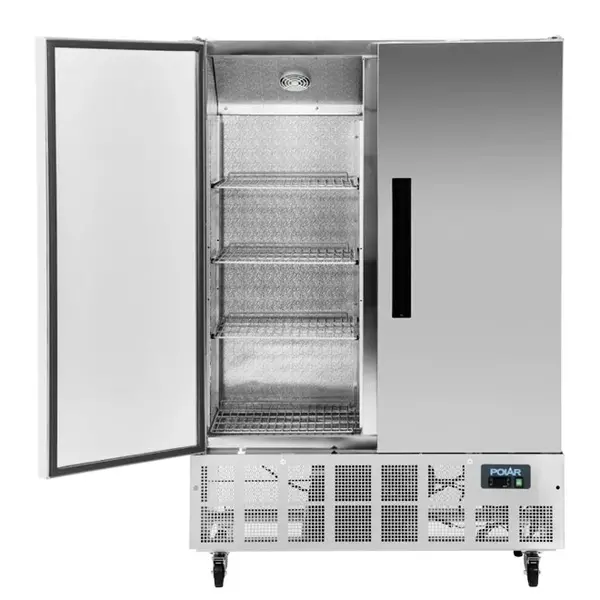 Vrieskast | 960L | RVS | -10°C/-20°C | Geventileerd | 0.7kW | Wielen (Geremd) | 1340x710x2010(h)mm