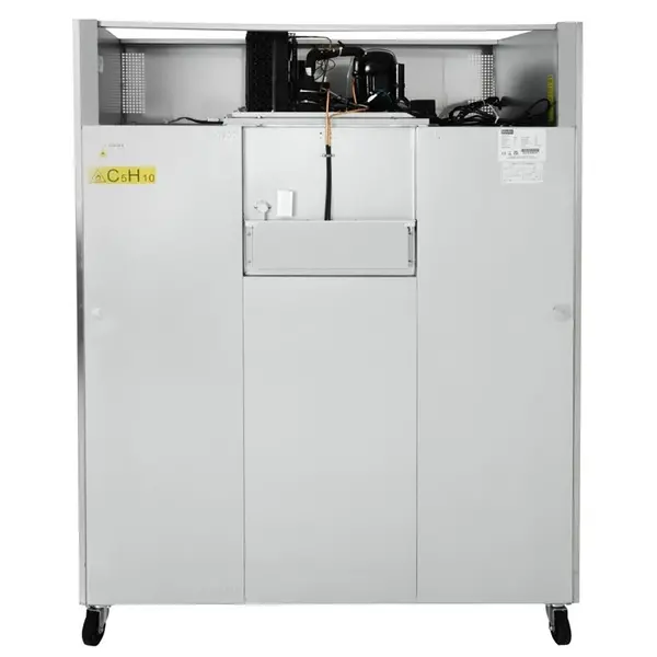 Vrieskast | 1300L (2/1 GN) | RVS | -18°C/-22°C | Geforceerd | Wielen (Geremd) | 1485x835x2010(h)mm