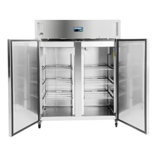 Vrieskast | 1300L (2/1 GN) | RVS | -18°C/-22°C | Geforceerd | Wielen (Geremd) | 1485x835x2010(h)mm