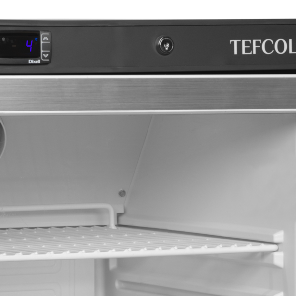 Vrieskast | SERIE U | 400L | Wit/Zwart | -10°C/-24°C | Statisch + Ventilator | Wielen | 600x585x1855(h)mm