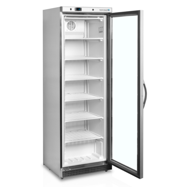 Vrieskast | SERIE U | 400L | RVS | -10°C/-24°C | Statisch + Ventilator | Wielen | 600x585x1855(h)mm