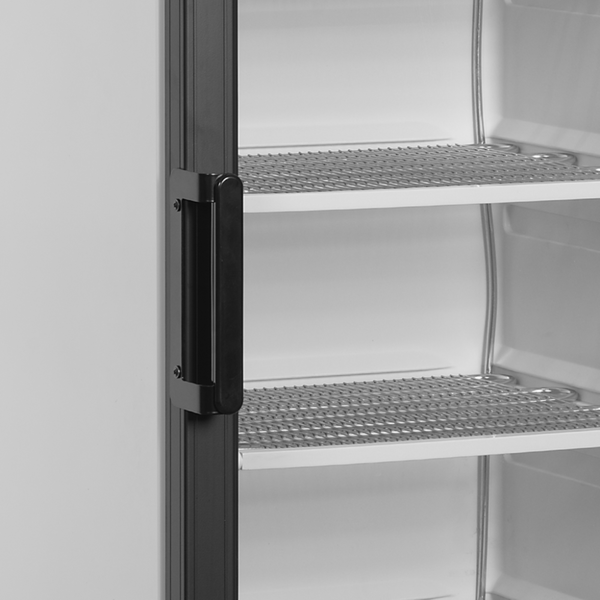 Vrieskast | SERIE UFSC | 300L | Wit/Zwart | -14°C/-24°C | Statisch | Wielen | 595x640x1840(h)mm