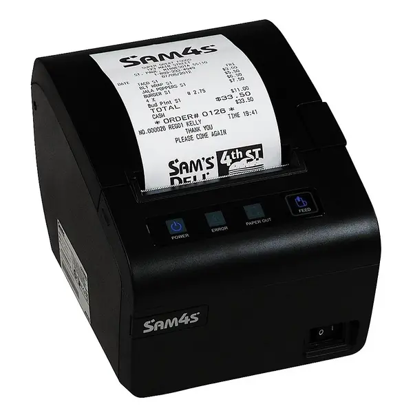 Bonprinter | ELLIX30 | Zwart | Thermisch | 230mm/sec | Bonrol 58/80mm | 144x195x137(h)mm