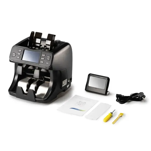 Biljettelmachine | SH-08C | 1500/min. | Invoer 1000 / Opvang 200 Biljetten | Valsgelddetectie (ECB-Gecertificeerd) | 250x265x285(h)mm