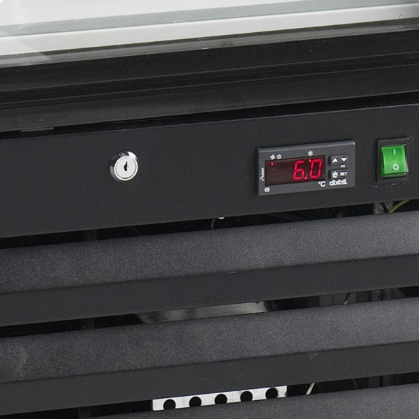 Vrieskast | SERIE NF | 515L | Wit/Zwart | -12°C/-24°C | Geforceerd | Wielen | 680x720x2020(h)mm