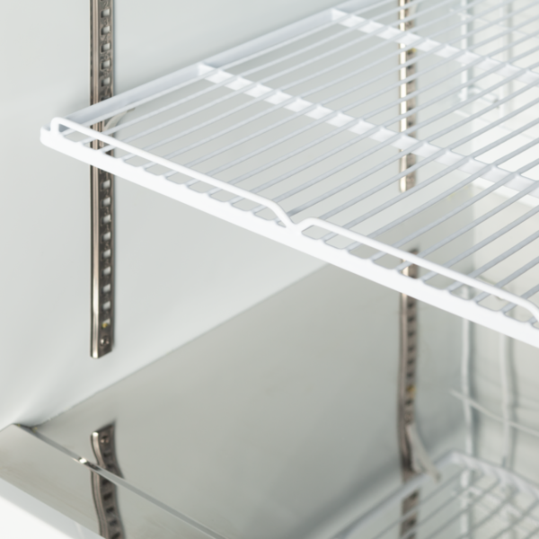 Vrieskast | ATOM MAXI | 560L | Zwart | -18°C/-22°C | Geforceerd | Wielen (Geremd) | 750x760x2003(h)mm