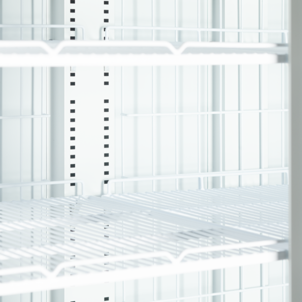 Vrieskast | ATOM MAXI | 1006L | Zwart | -18°C/-22°C | Geforceerd | Draaideuren | Wielen (Geremd) | 1253x760x2003(h)mm