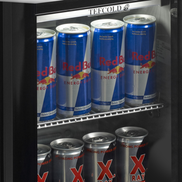 Minibar | SERIE BC | 22L | Zwart | +2°C/+10°C | Statisch + Ventilator | 356x430x491(h)mm
