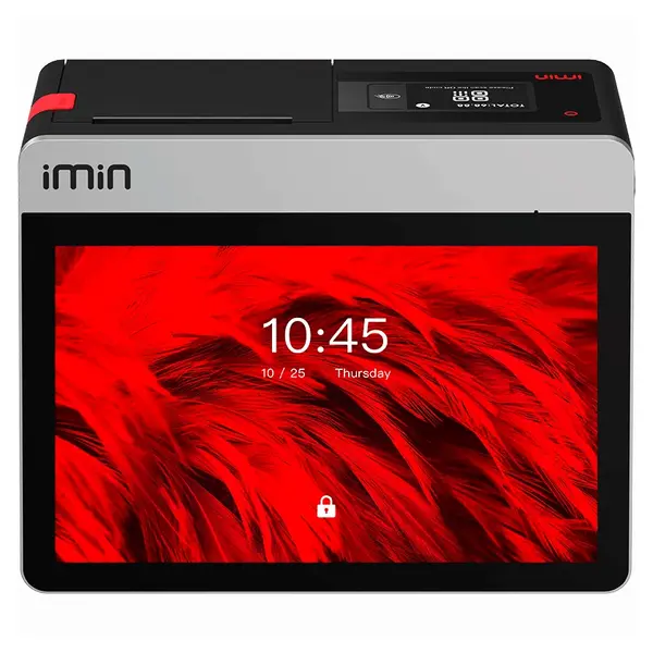 Kassa | FALCON 1 | Touchscreen | 10.1"/2.4" Displays | Bonprinter 80mm | 248x199x135(h)mm