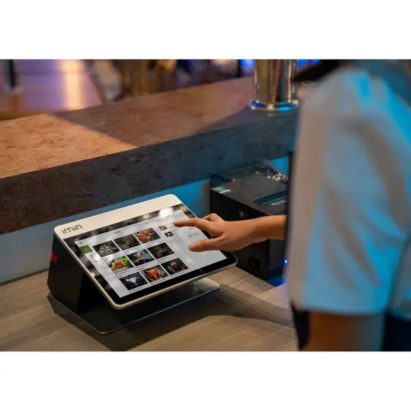 Alles-in-één POS Kassa Touchscreen Terminal - 10 Inch + 5 Inch Scherm, Thermische Printer En Barcodescanner