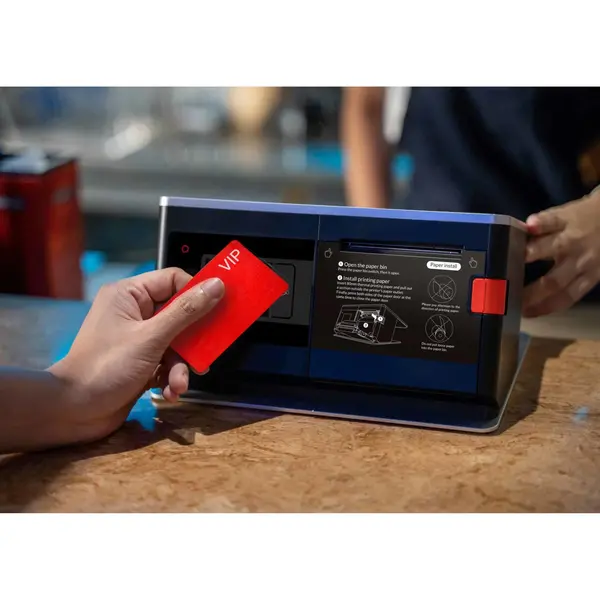 Kassa | FALCON 1 | Touchscreen | 10.1"/2.4" Displays | Bonprinter 80mm | 248x199x135(h)mm