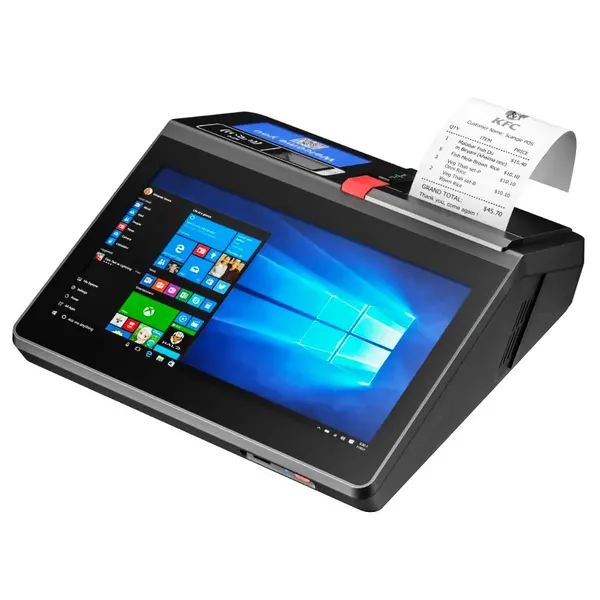 Kassa | SGT-116W | Touchscreen | 11.6"/2-Regeldisplays | Bonprinter 58/80mm | 288x298x97(h)mm
