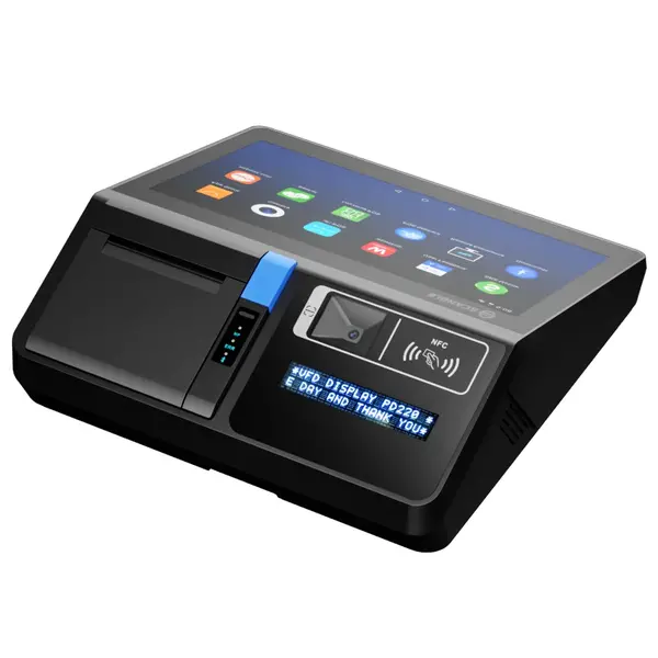Kassa | SGT-116W | Touchscreen | 11.6"/2-Regeldisplays | Bonprinter 58/80mm | 288x298x97(h)mm