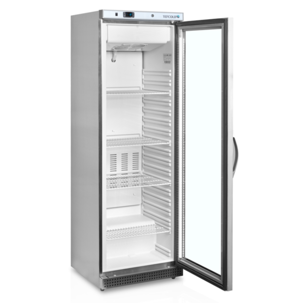 Vrieskast | SERIE U | 400L | RVS | -10°C/-24°C | Geforceerd | Wielen | 600x585x1855(h)mm