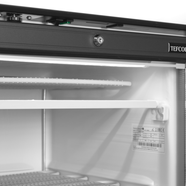 Vrieskast | SERIE UFSC | 300L | Wit/Zwart | -14°C/-24°C | Statisch | Wielen | 595x640x1980(h)mm