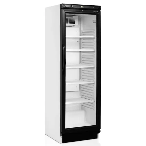 Drankenkoeling | SERIE CEV | 372L | Wit/Zwart | +2°C/+10°C | Statisch + Ventilator | Wielen | 595x640x1840(h)mm