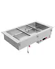 Diamond Bain Marie | 3x GN 1/1-150mm | Met Aftapkraan | 2kW | 1115x610x302(h)mm 