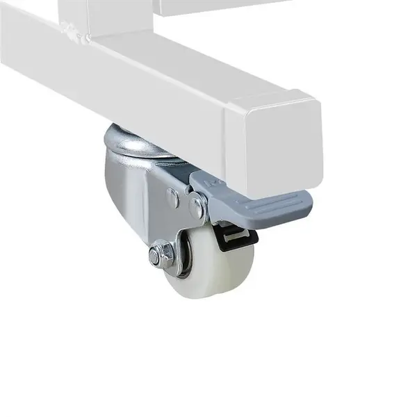 Onderstel | Polar G-SERIE Viskoeltoonbank (1245mm) | Wielen (Geremd) | 970x750x560(h)mm
