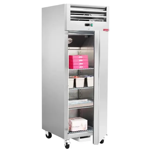 Vrieskast | 537L (2/1 GN) | RVS | -10°C/-20°C | Statisch + Ventilator | Wielen (Geremd) | 680x810x2000(h)mm