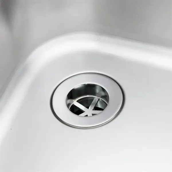 Spoeltafel | RVS | 2 Spoelbakken (Links) | Afdruipvlak | Bodemschap | Achteropstand | Incl. Standpijp | Zelfmontage | 1800x600x900/960(h)mm